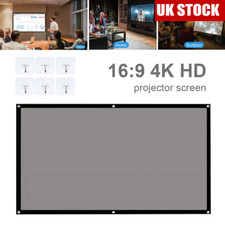 High Brightness Anti-Light Metal Projector Screen 4:3 16:9 3D HD Movies Screen