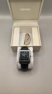 Rare Seiko Mens Watch Square 