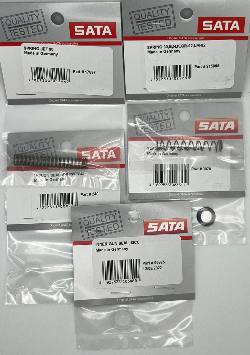 SATA JET SPRING AND SEAL KIT ALL FULL SIZED JETS NR95-X5500 | eBay