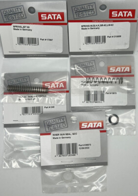 SATA JET SPRING AND SEAL KIT ALL FULL SIZED JETS NR95-X5500
