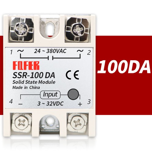 SSR-40DA AA DD Solid State Relay Module AC DC 10A/25A/30A/40A/50A/60A/80A/100A - Picture 14 of 31