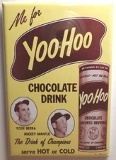 Yoo Hoo Vintage Advertisement MAGNET 2" x 3" Refrigerator Soda Version 2