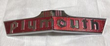 1942 Plymouth Grille Nameplate Emblem