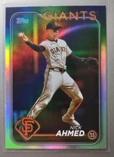2024 Topps Update Rainbow Foil #US98 Nick Ahmed - San Francisco Giants