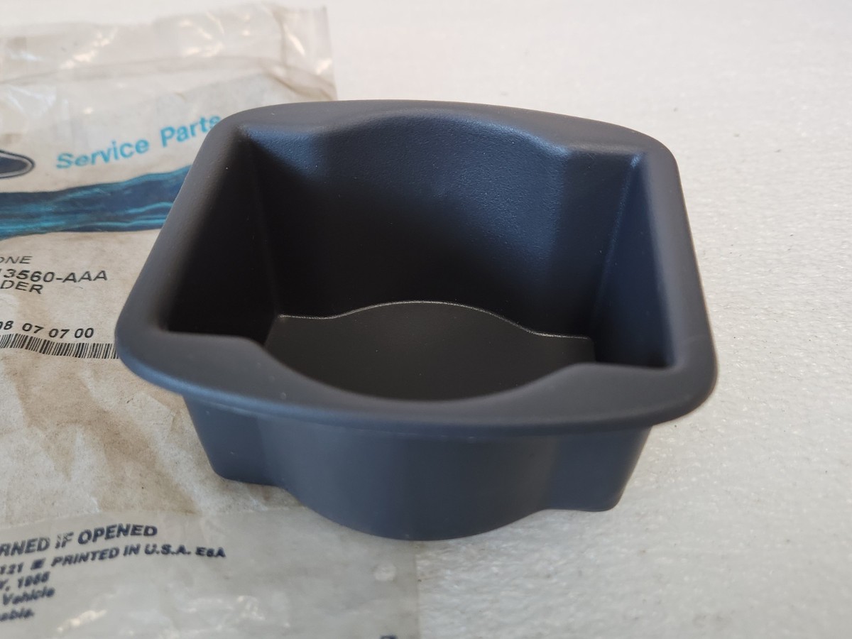 NEW NOS OEM 1999-2002 Ford Expedition Cup Holder Insert Gray XL1Z