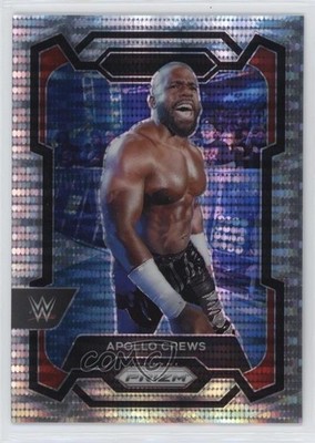 2024 Panini Prizm WWE Pulsar Prizm 389/499 Apollo Crews #168 17x6