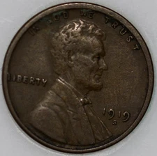 1919-S Wheat Cent, Popular Collector Coin As Shown [SN02]
