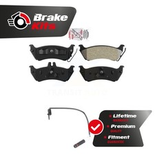 Rear Ceramic Brake Pads & Wear Sensor Kit For 1998-2003 Mercedes-Benz ML320 3.2L