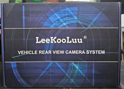 LeeKooLuu RV Backup Camera 7'' LCD Split Screen DVR Dash Cam- New in Open Box!