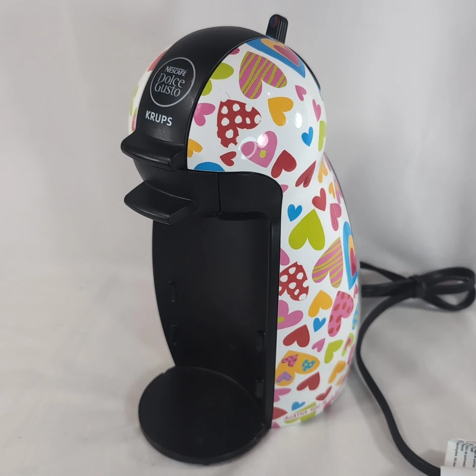Nescafe Dolce Gusto Krups Agatha Ruiz De La Prada KP100 Multicolor Heart Machine - Image 3 of 4