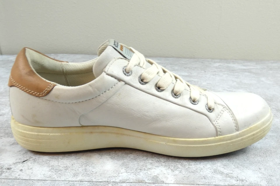 Zapato de golf ECCO para hombre 44 extra ancho blanco sin clavos cómodo atlético 10,5 EE. UU. Foto 2 de 4