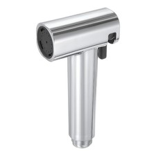 ABS Bidet Sprayer Dual Spray Mode G1/2 0.79" Plating Silver Style 4 