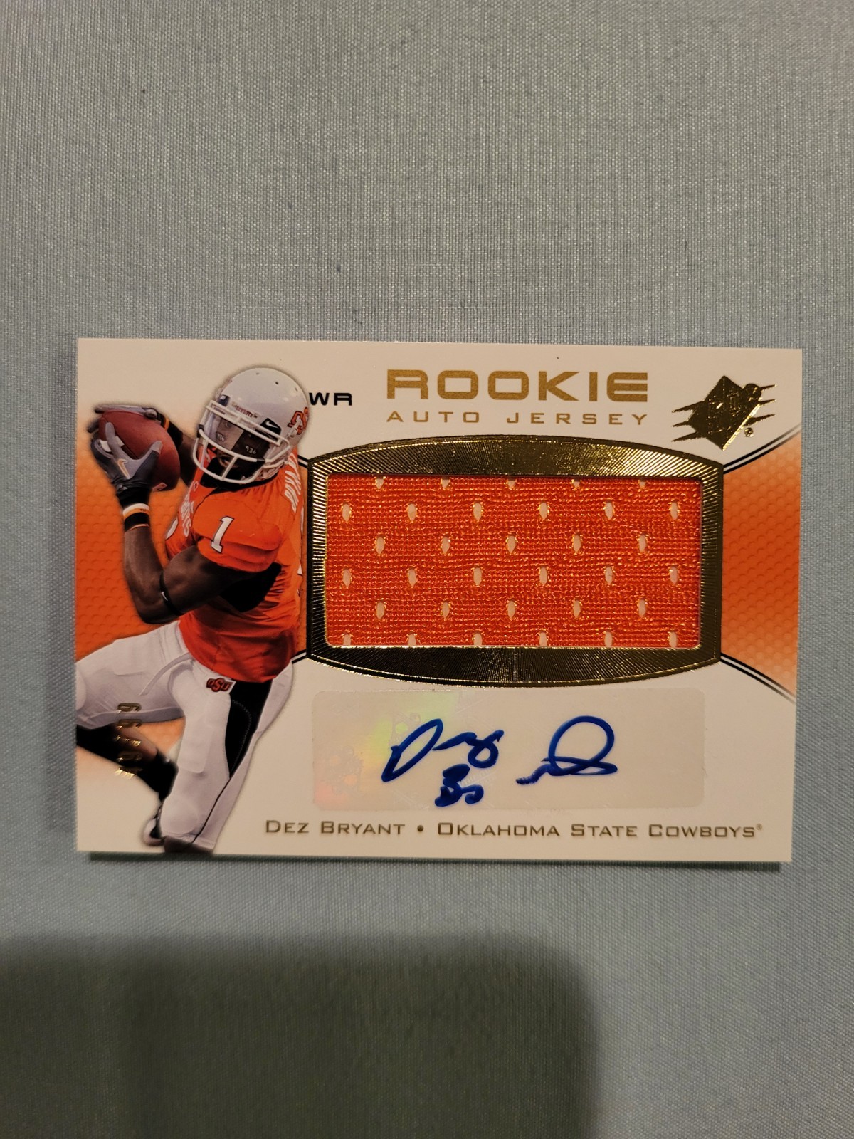 Dez Bryant Spx #109 Signed Jersey-Patch