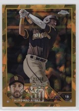 2023 Topps Chrome Update Sapphire Edition Gold 21/50 Alfonso Rivas #USCS80 2l4