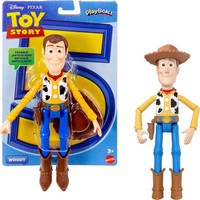 Mattel Disney Pixar Toy Story Woody Actionfigur, 23 Cm Playscale, Co (Us Import)