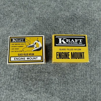 Kraft Systems KM-40 KM-15 Engine Mount Lot of 2 Glass Filled Nylon RC Aircraft