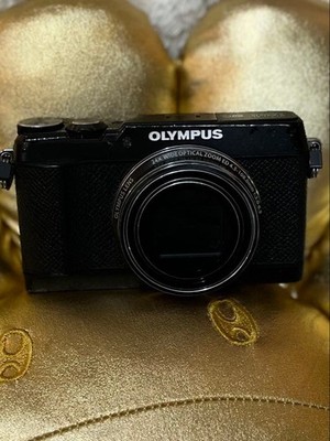 Olympus STYLUS SH-2 Black 16MP Compact Camera 24x Zoom RAW Full