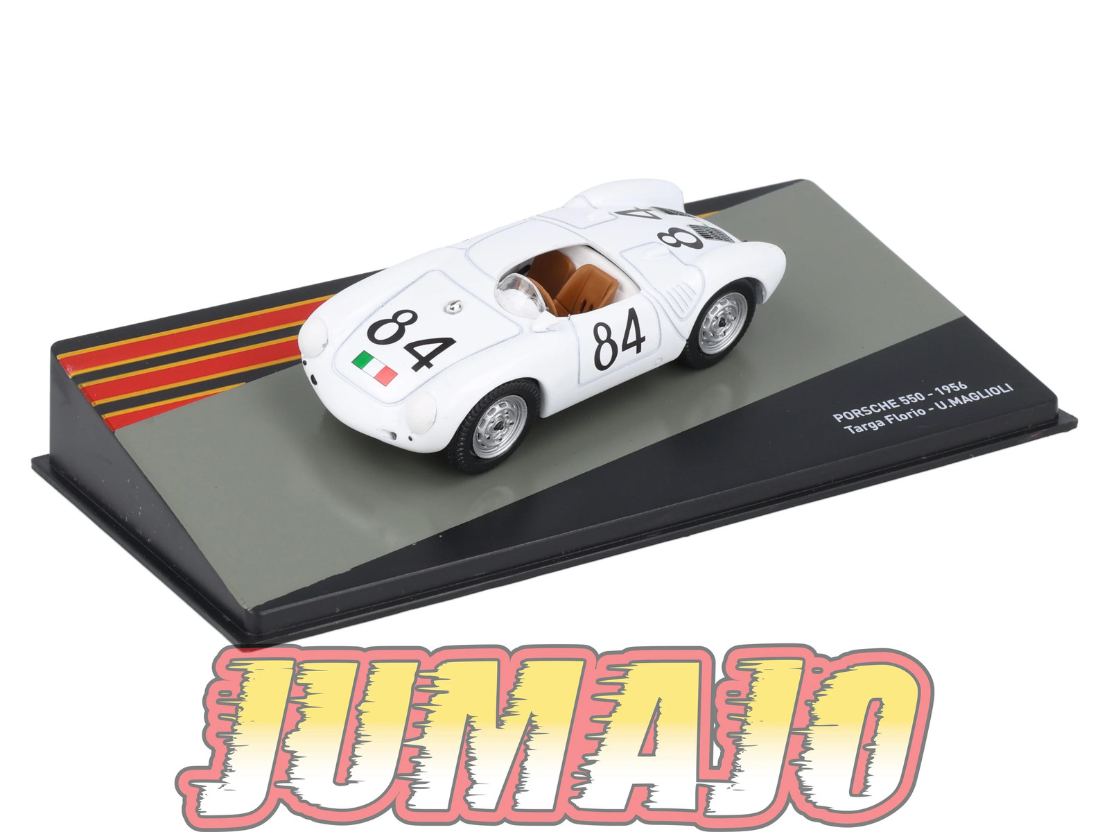 Porsche 550 1956 #84 Targa Florio voiture miniature 1/43 Altaya IXO PRC24