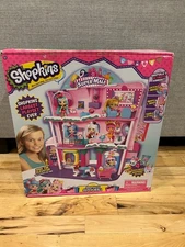 Shopkins Shoppie Super Mall Dollhouse Play Set w/ Accessories Complete Excellent