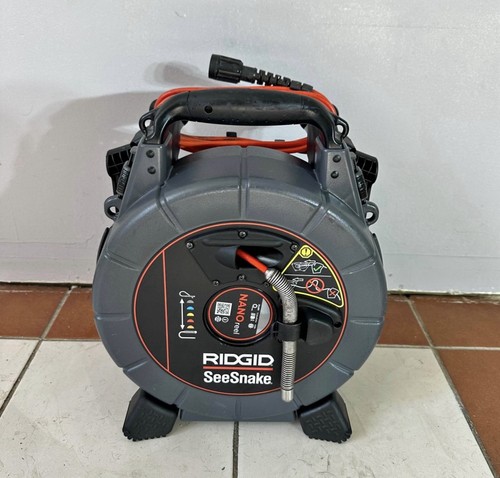 Ridgid Seesnake NanoReel Sewer Camera 0.26", 85' cable, 512HRz Used