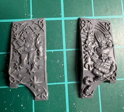 Björn der Fell-Handed Side Sarkophag Armour Panels Space Wolves Dreadnought