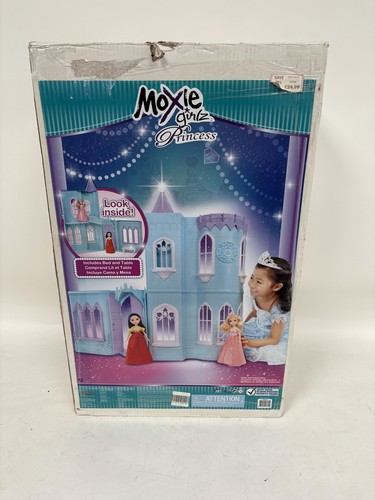 Moxie Girlz Prinzessin Eisschloss Puppenhaus geöffnet nie benutzt verpackt