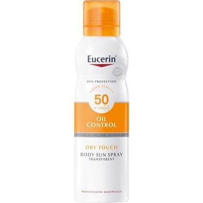 EUCERIN Sun Oil Control Body Transp.Aerosol LSF 50 200 ML PZN 18110232