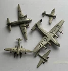5 Vintage Dinky Meccano Aeroplanes York / Viking / Tempest / Seaplane Etc