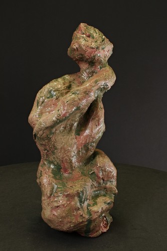 Sculpture ceramic plastic-Art ICARUS unique Prof. em. Andreas Loeschner-Gornau - Picture 7 of 24