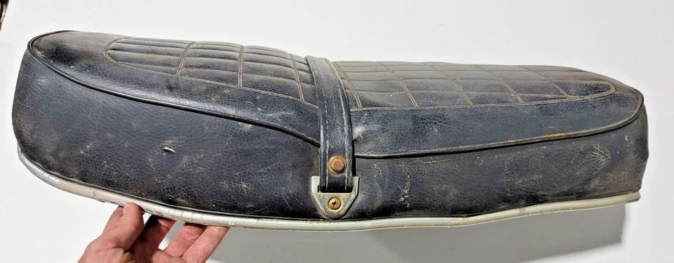 Conjunto de asiento Honda CB350F CB 350 1972-1974 cuatro K2 K3 K4 K5 76 Foto 3 de 4