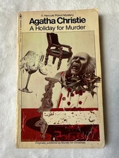 Vintage Agatha Christie A Holiday for Murder Paperback Hercule Poirot Mystery