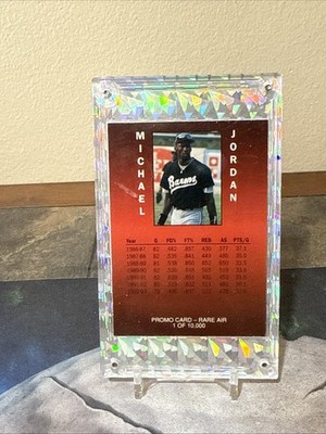 MICHAEL JORDAN 1993-94 Rare Air PROMO CARD Barons /10000 In Case!