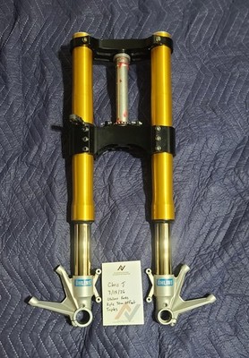 Ducati 1098 Ohlins Forks Kyle 30mm Offset Triple Clamps