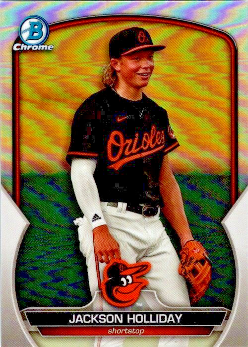 2023 Bowman Draft Chrome #BDC-118 Jackson Holliday SP Image Variation Refractor