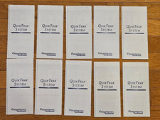 10-Pack of WEIGHT WATCHERS Turn Around Quik Trak System Plan Logs/Journals NEW 