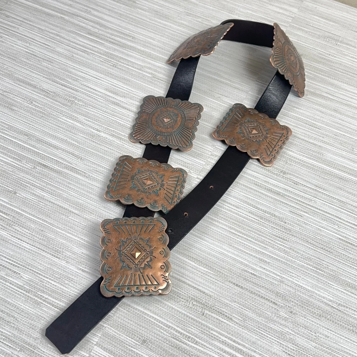 Concho Belt Wide Bohemian Belts for Women for sale | eBay display picture 1
