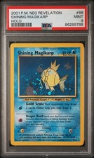 2001 POKEMON NEO REVELATION #66 SHINING MAGIKARP-HOLO PSA 9