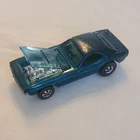 Hot Wheels Bye-Focal 1970 Blue Diecast Car Vintage Collectible Model