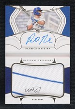 2022 Panini National Treasures 60/99 Patrick Mazeika #RSJMB-PM Auto 07o4
