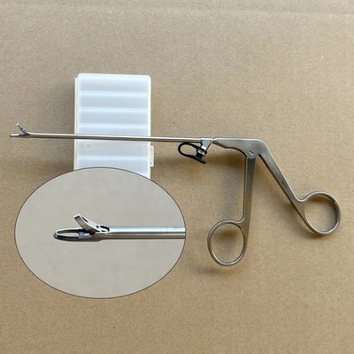 ENT Nasal tissue forceps sharp head right curved Nasal cutting forceps operating