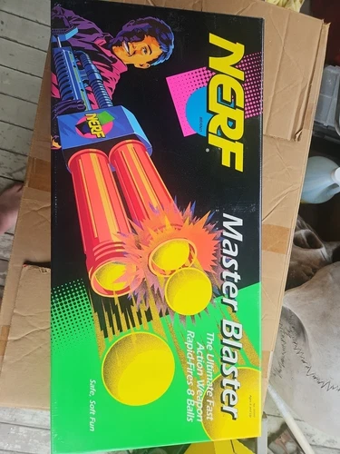 Vintage 1992 Nerf Master Blaster New In Box