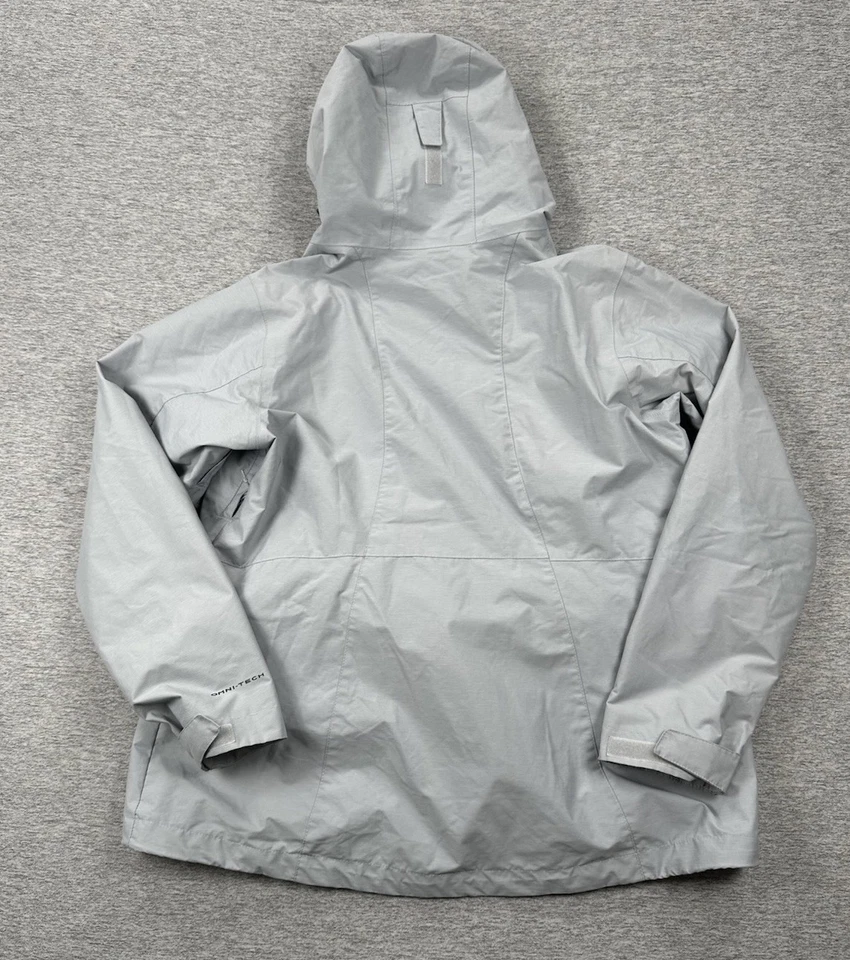 Chaqueta Columbia para mujer XXL gris Whirlibird IV Interchange Omni Tech 3 en 1 Foto 4 de 4