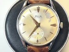 Orologio AVIA mod. INCABLOC 17 jewels vintage uomo carica manuale - FUNZIONANTE