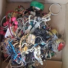 Huge Lot of Vintage to Modern Costume JEWELRY Lot  Mixed Tangled , Crafted 9 Lb
