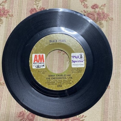 Sonny Charles & The Checkmates, Ltd 45 RPM  Lazy Susan  /  Black Pearl  A&M 1969