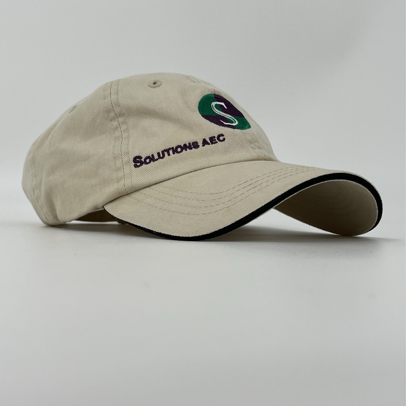 Solutions AEC Hat - Beige StrapBack Baseball Cap … - image 12