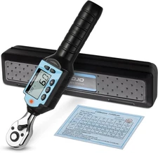 GOYOJO Digital Torque Wrench, 60Nm&44.25 ft/lb High-Precision 3/8-60Nm, Blue 