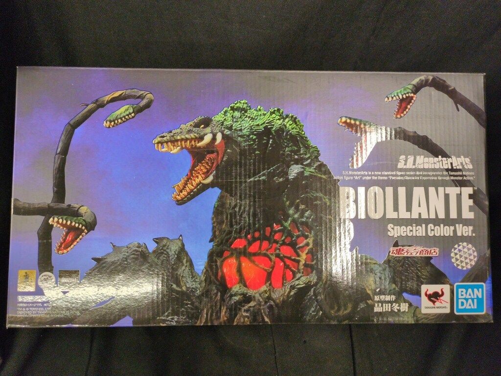 BANDAI SPIRITS S.H.MonsterArts Biollante Special Color Ver Figure Japan Unused