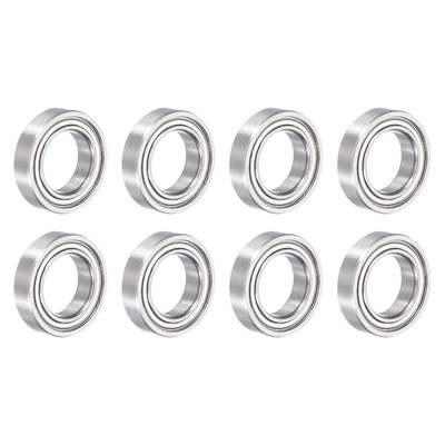 8pcs R1038ZZ Bearings 3/8''x5/8''x5/32'' High Carbon Chromium Bearing Steel