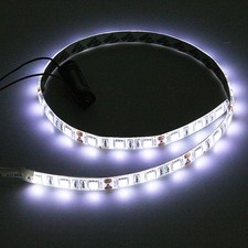 White 4ft Led Light Strip Foot Flexible Adhesive Tape Back 12v Dc Cut-to-length White 4ft Led Light Strip Foot Flexible Adhesive Tape Back 12v Dc Cut-to-length